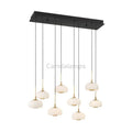 Lanterns 8 Light Rectangular LED Chanderlier - Camilalamps - CA - FL2024 - C3405