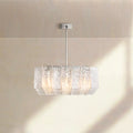 Lattic Clear/Smoke Class Square Chandelier 37'' For living room - Camilalamps - CA-LAT-Square-4