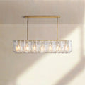 Lattic Smoke Glass Rectangular Chandelier 49'' 67'' - Camilalamps - CA-Lattic-Rec-4