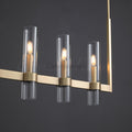 Lavelle Linear Chandelier Art Blown Glass - Camilalamps - CAM1268