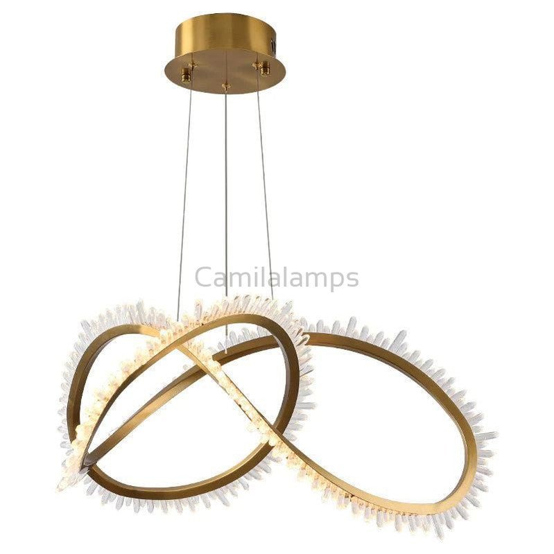 Leti Crystal Ring Chandelier - Camilalamps - Caaa-11Z0002