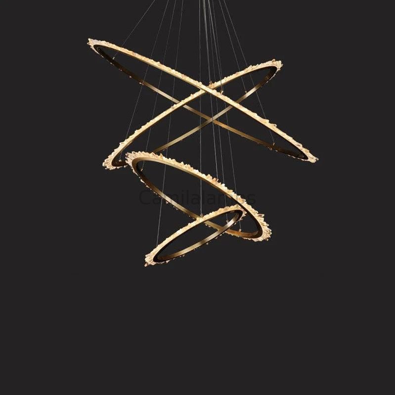 Leti multiple round Chandlier - Camilalamps - LETI - 5