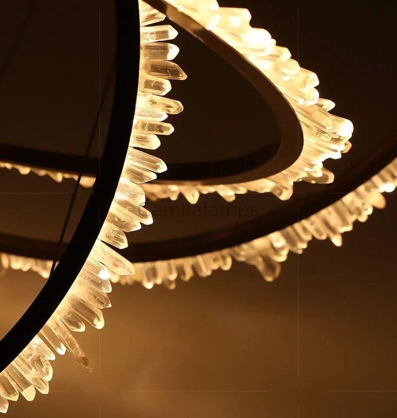 Leti multiple round Chandlier - Camilalamps - LETI - 8