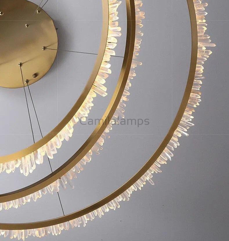Leti multiple round Chandlier - Camilalamps - LETI - 8