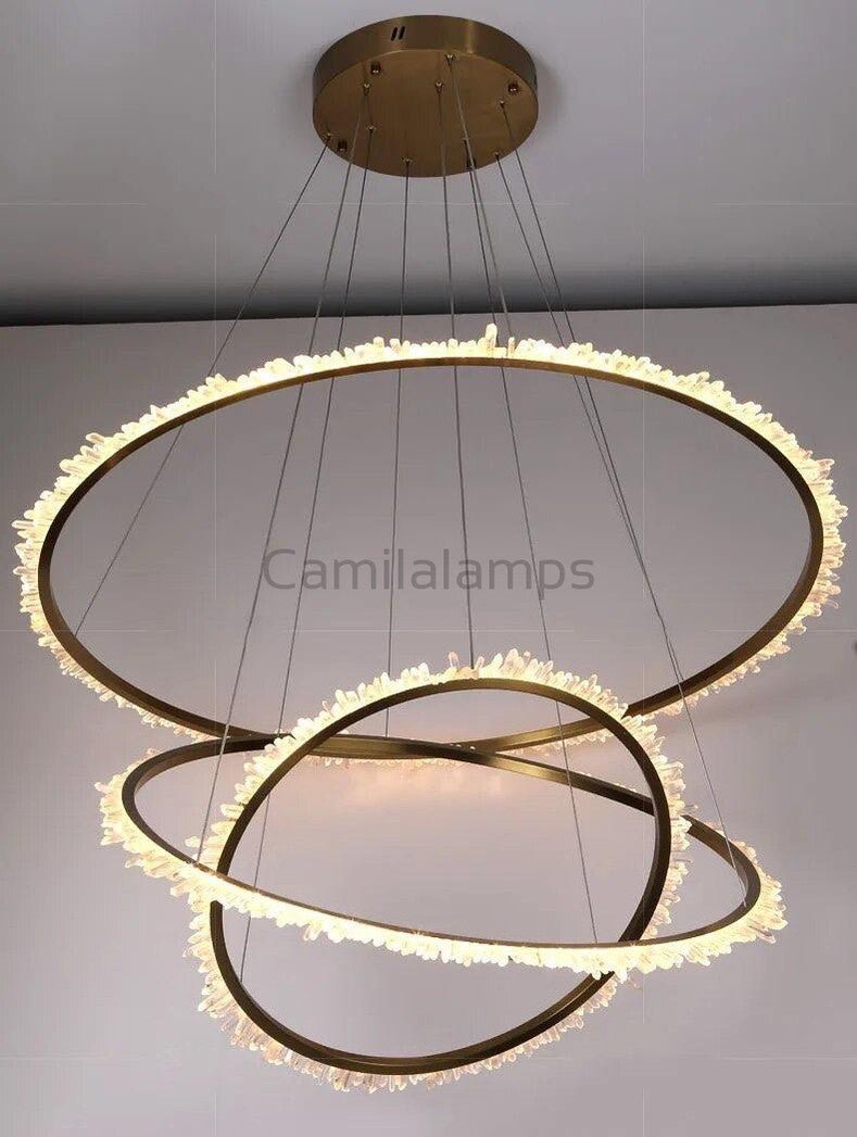 Leti multiple round Chandlier - Camilalamps - LETI - 8