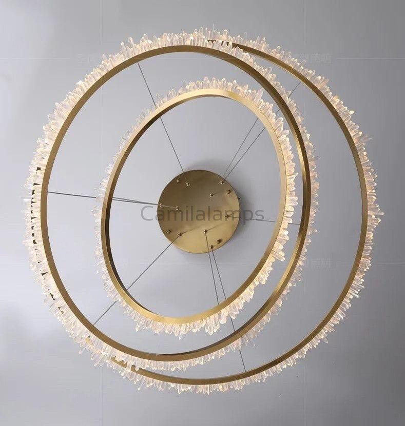 Leti multiple round Chandlier - Camilalamps - LETI - 8