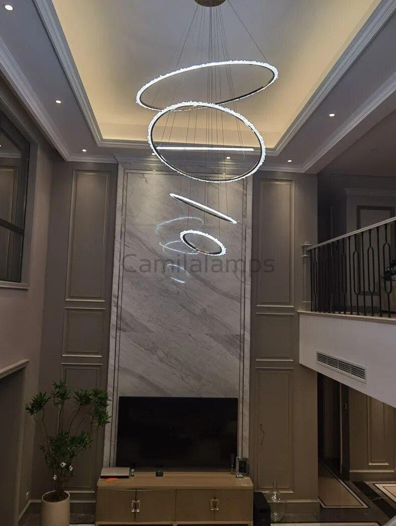 Leti multiple round Chandlier - Camilalamps - LETI - 8