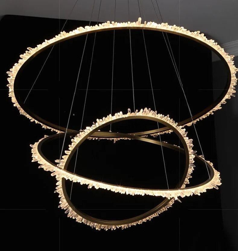 Leti multiple round Chandlier - Camilalamps - LETI - 8