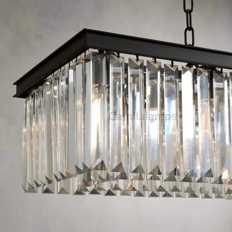 Leyland Rectangular Chandelier 60"72" - Camilalamps - Ca-1662036H751