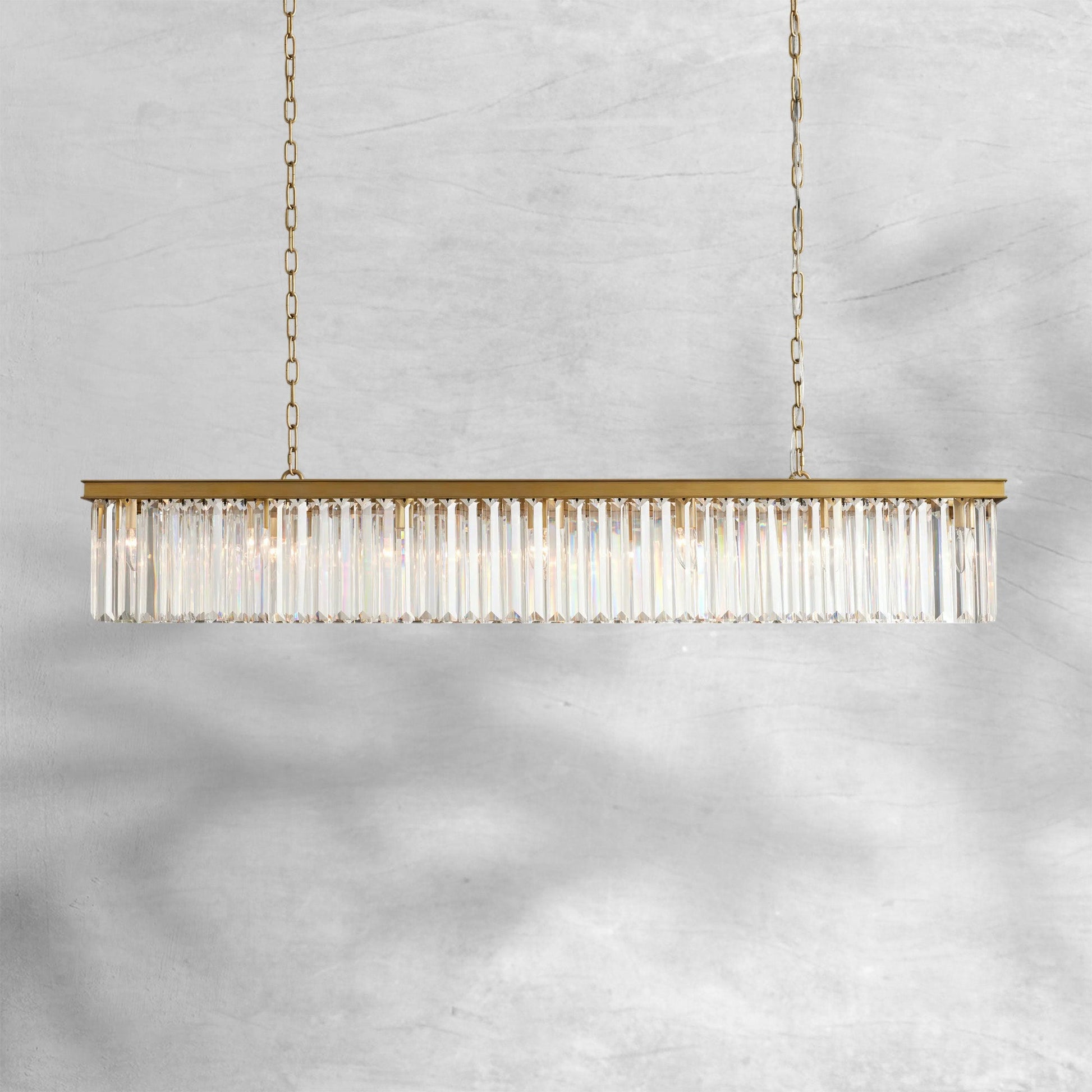 Leyland Rectangular Chandelier 60"72" - Camilalamps - Ca-1662036H751