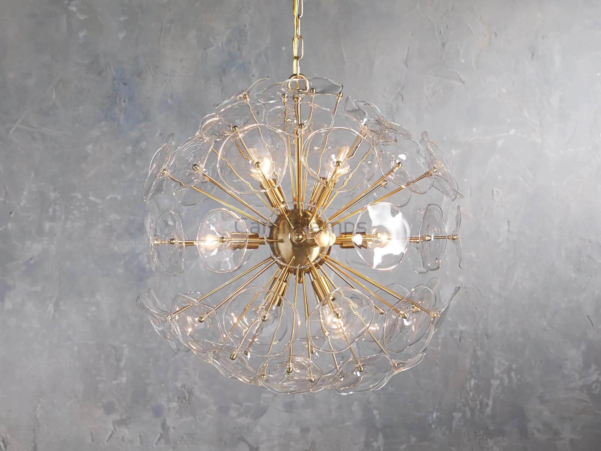 Lily Round Chandelier 8/10/19 Light - Camilalamps - CA - 2036H108