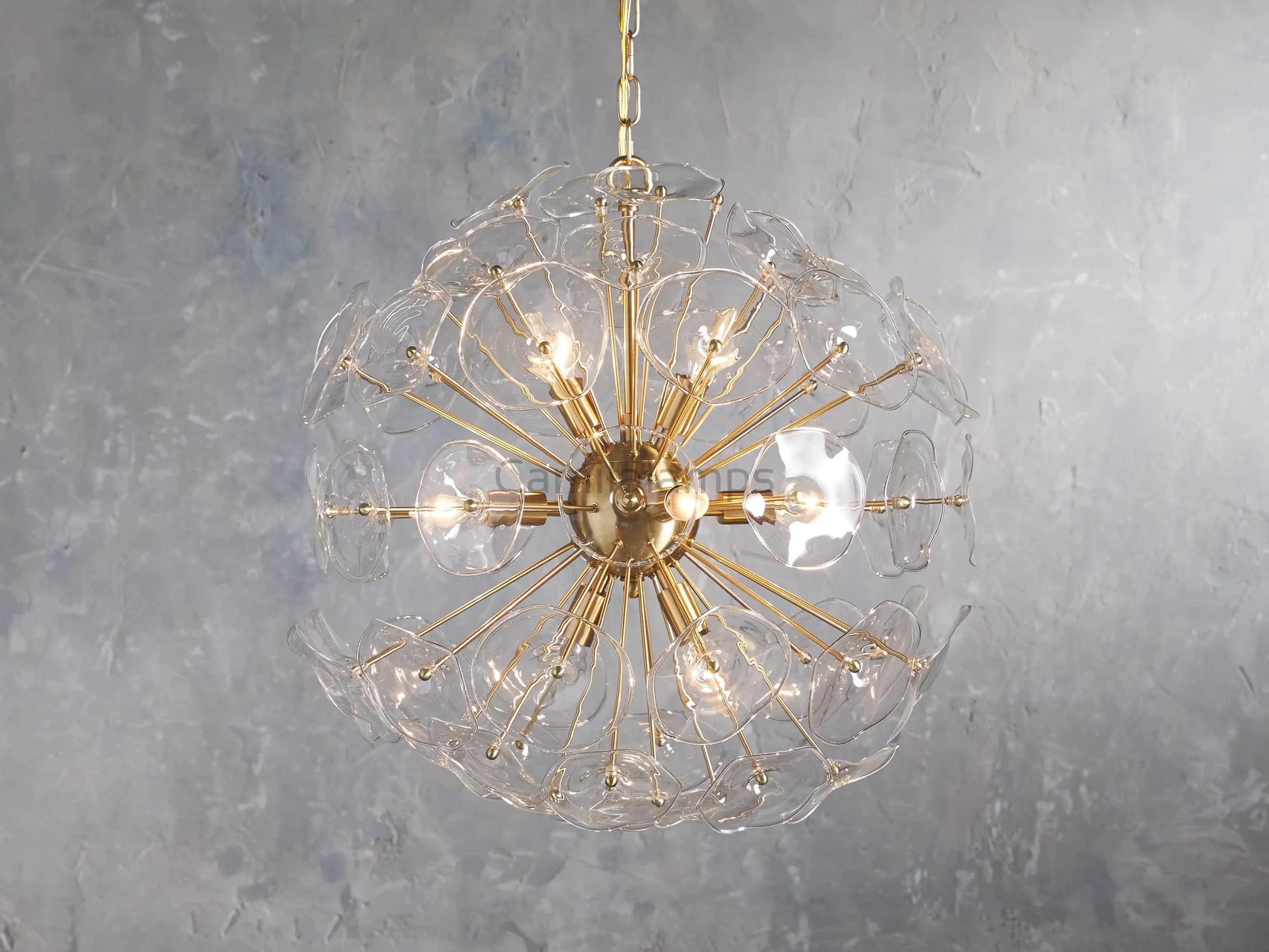 Lily Round Chandelier 8/10/19 Light - Camilalamps - Ca-12036H108