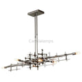 Linear Pendant Light Fixture In Stainless Steel - Camilalamps - ILM0627