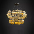 Lior 2 - Tier Modern Round Chandelier - Camilalamps - CAM - HI002