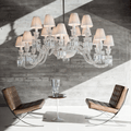 Lliana Classic Oval K9 Crystal Chandelier 16 Lights - Camilalamps - Ca-10042