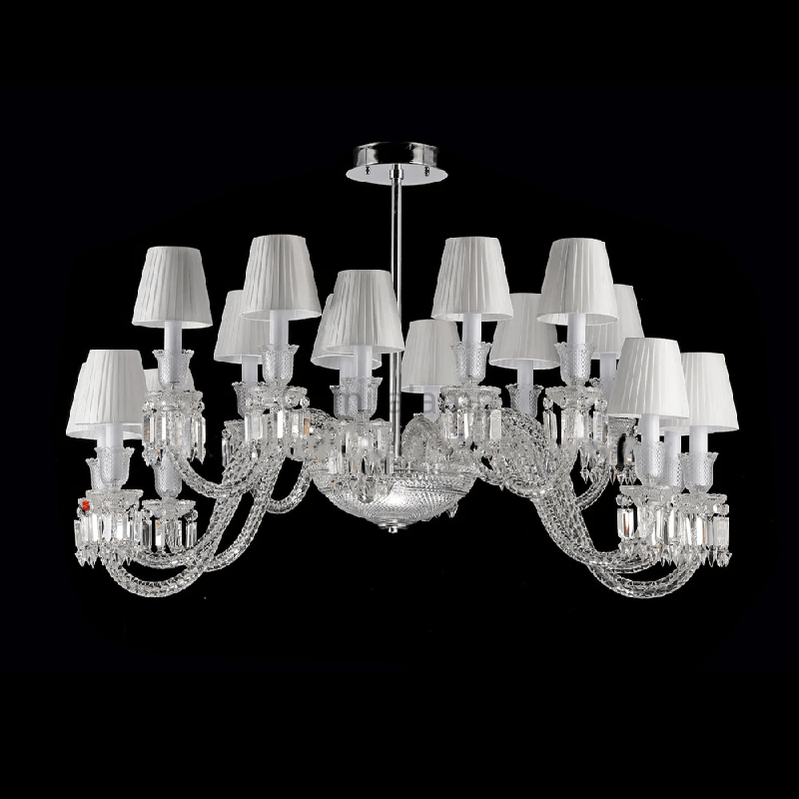 Lliana Classic Oval K9 Crystal Chandelier 16 Lights - Camilalamps - CA - 0041