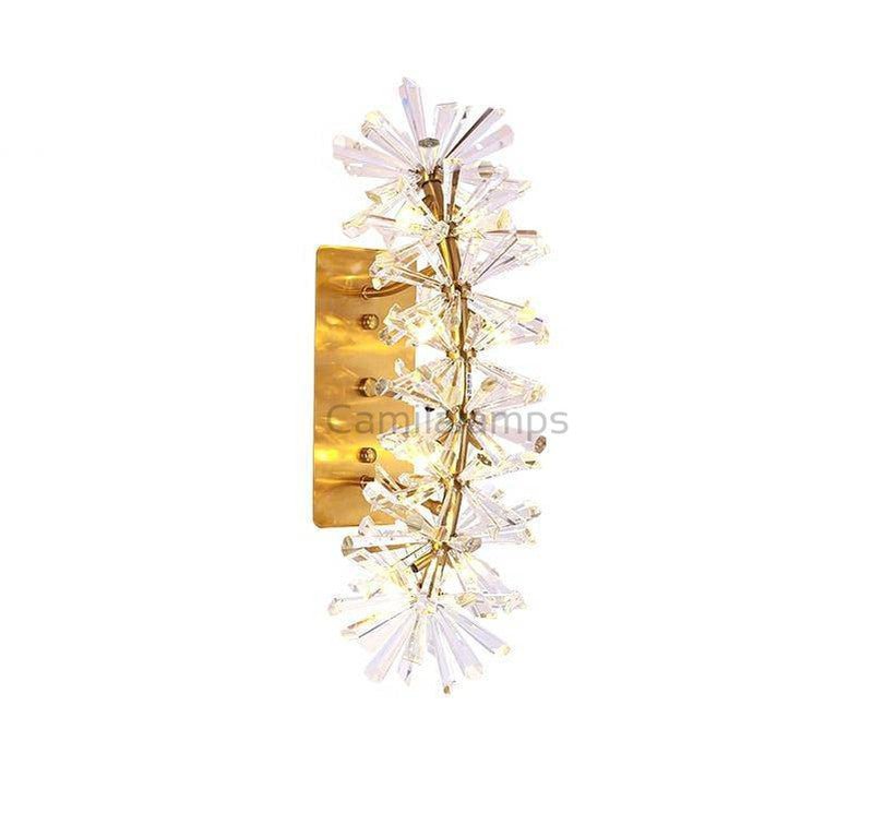 Lore Clear Crystal Wall Sconce - Camilalamps - CAM - LO - 01