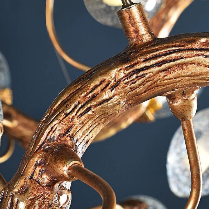 Lotus Brass Chandeliers - Camilalamps - Ca-1BU2024-1C1870