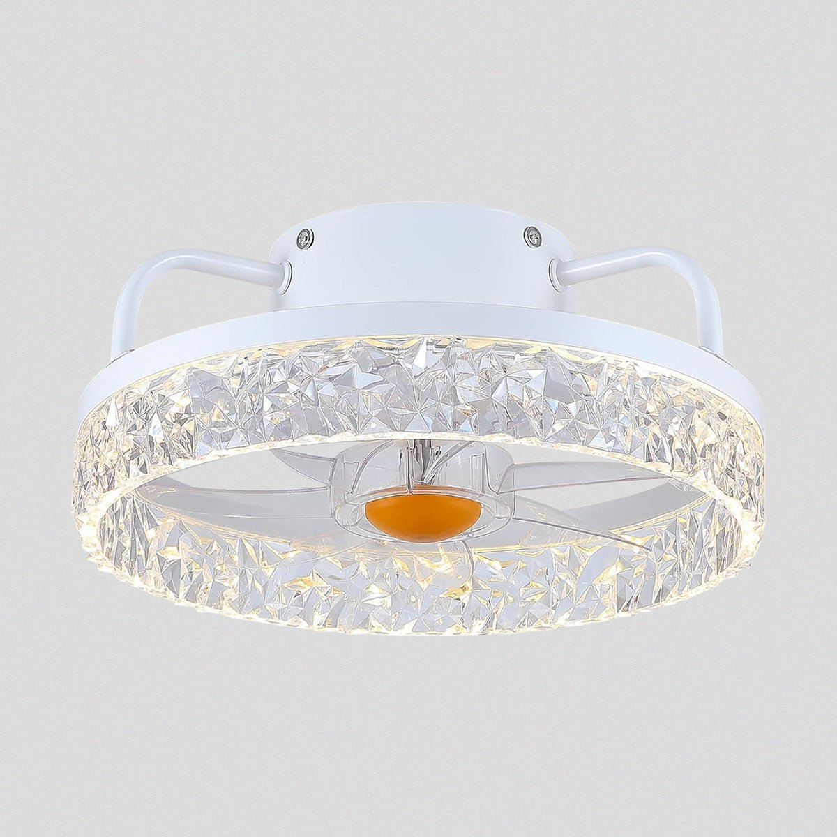 Low Profile Ceiling Fan Light with Remote 13" - Camilalamps - CA - Fan13 - 2