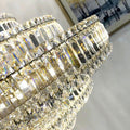 Luxury Cake Shape Living Room Crystal Chandelier - Camilalamps - CAM1728