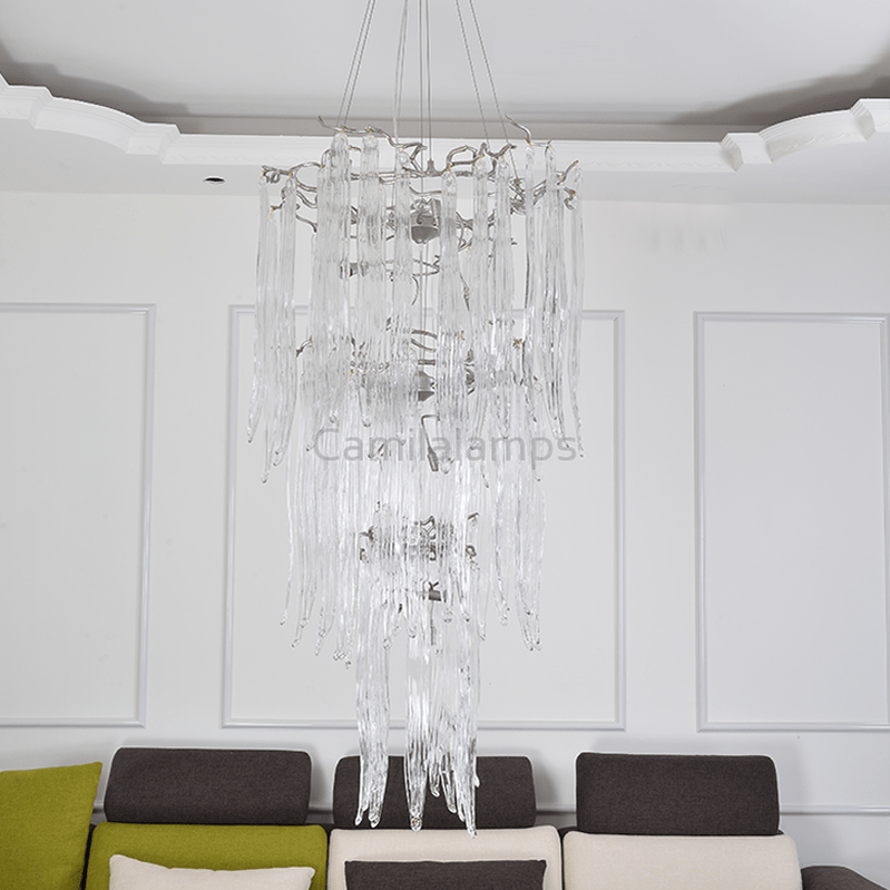 Luxury Crystal Branch Chandelier For Staircase - Camilalamps - ILM0537
