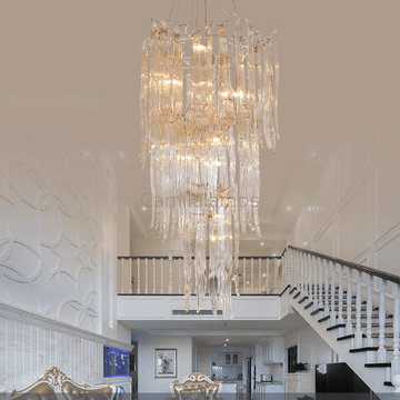 Luxury Crystal Branch Chandelier For Staircase - Camilalamps - ILC0537