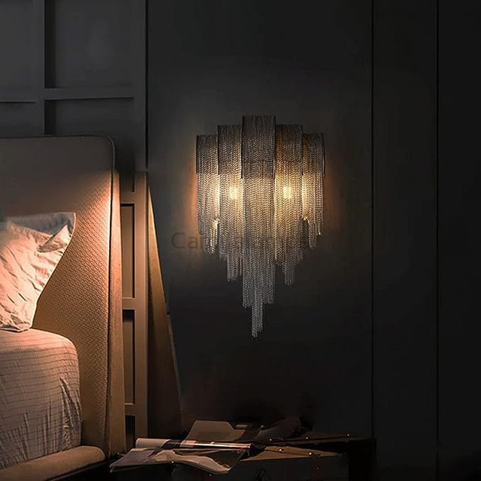 Luxury Tassel Wall Lamp in Italian Style for Living Room, Bedroom - Camilalamps - ws215C