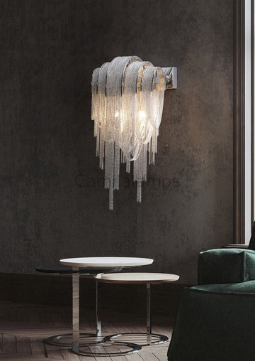 Luxury Tassel Wall Lamp in Italian Style for Living Room, Bedroom - Camilalamps - ws215C