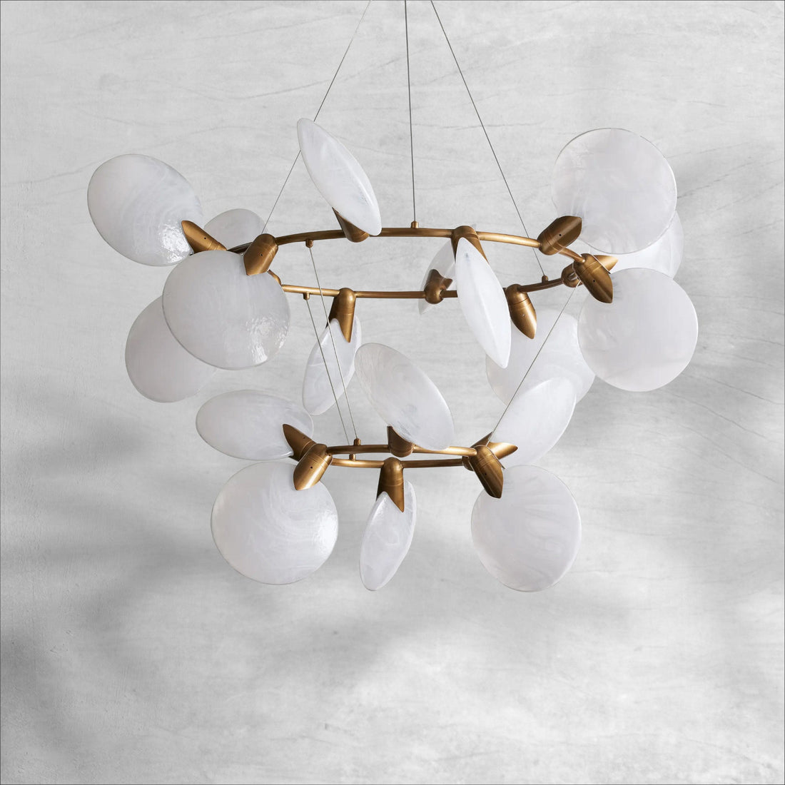 Lyla 2 - Tiered Halo Chandelier - Camilalamps - Ca-110031H0
