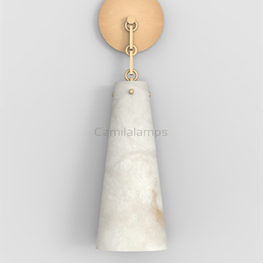 Lysander Alabaster Designer Wall Sconce - Camilalamps - CAM - Ly - 003