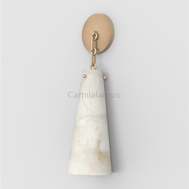 Lysander Alabaster Designer Wall Sconce - Camilalamps - CAM - Ly - 003