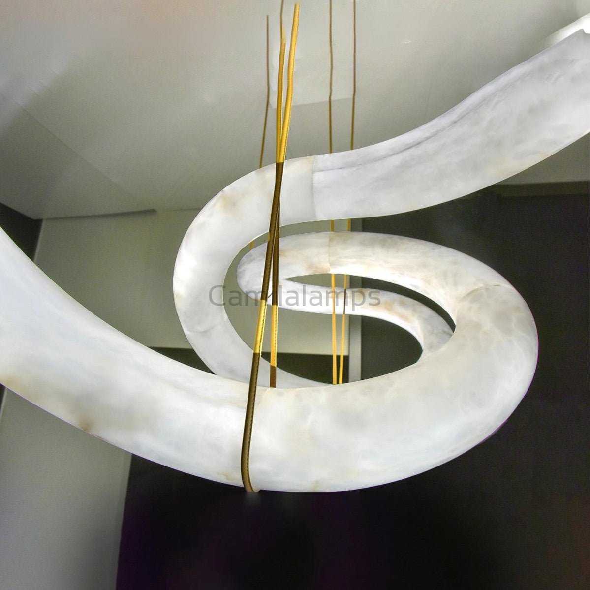 Maat Alabaster Chandelier - Camilalamps - Maat - 904 - 1