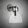 Machine Glass Cloche Sconce - Camilalamps - CAARHWS - 2561160