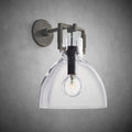 Machine Glass Cloche Sconce - Camilalamps - CAARHWS - 2561161