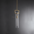 Machine Glass Cylinder Pendant12''22'' - Camilalamps - CA - ml - Mechanic - 2991