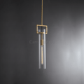 Machine Glass Cylinder Pendant12''22'' - Camilalamps - CA - ml - Mechanic - 2991