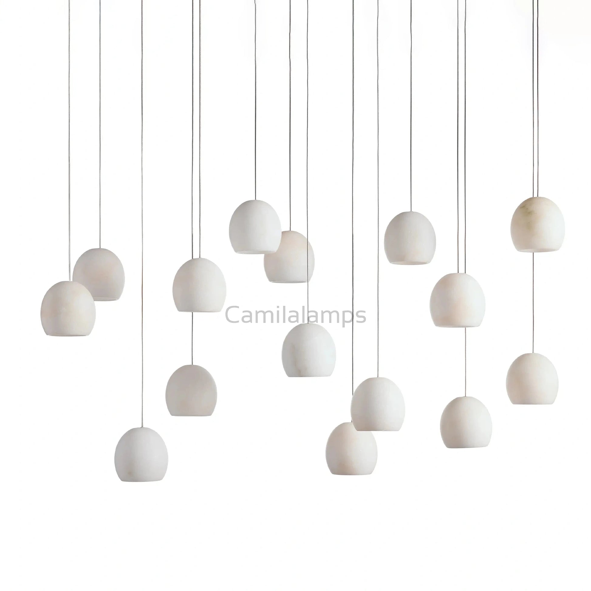 Maeva Rectangular Chandelier 15/30 Light - Camilalamps - CA - 7910110H19KT