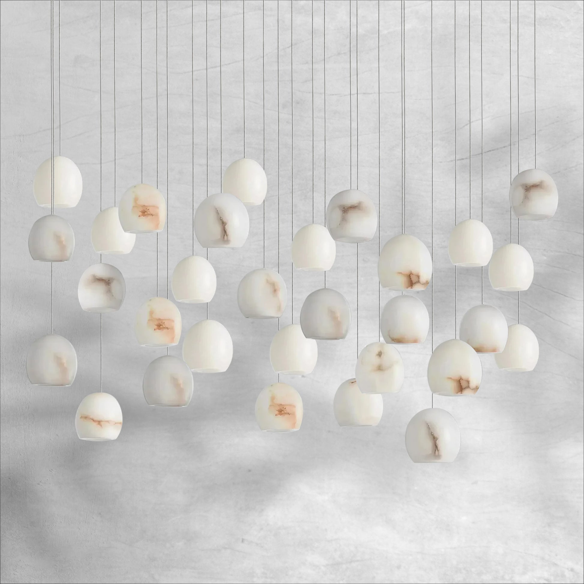 Maeva Rectangular Chandelier 15/30 Light - Camilalamps - CA - 7910110H19KT