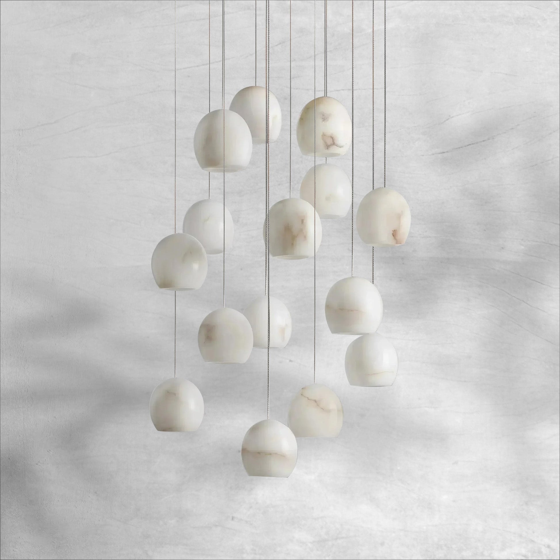 Maeva Round Chandelier 3/7/15/36 Light - Camilalamps - Ca-17910110H18KT