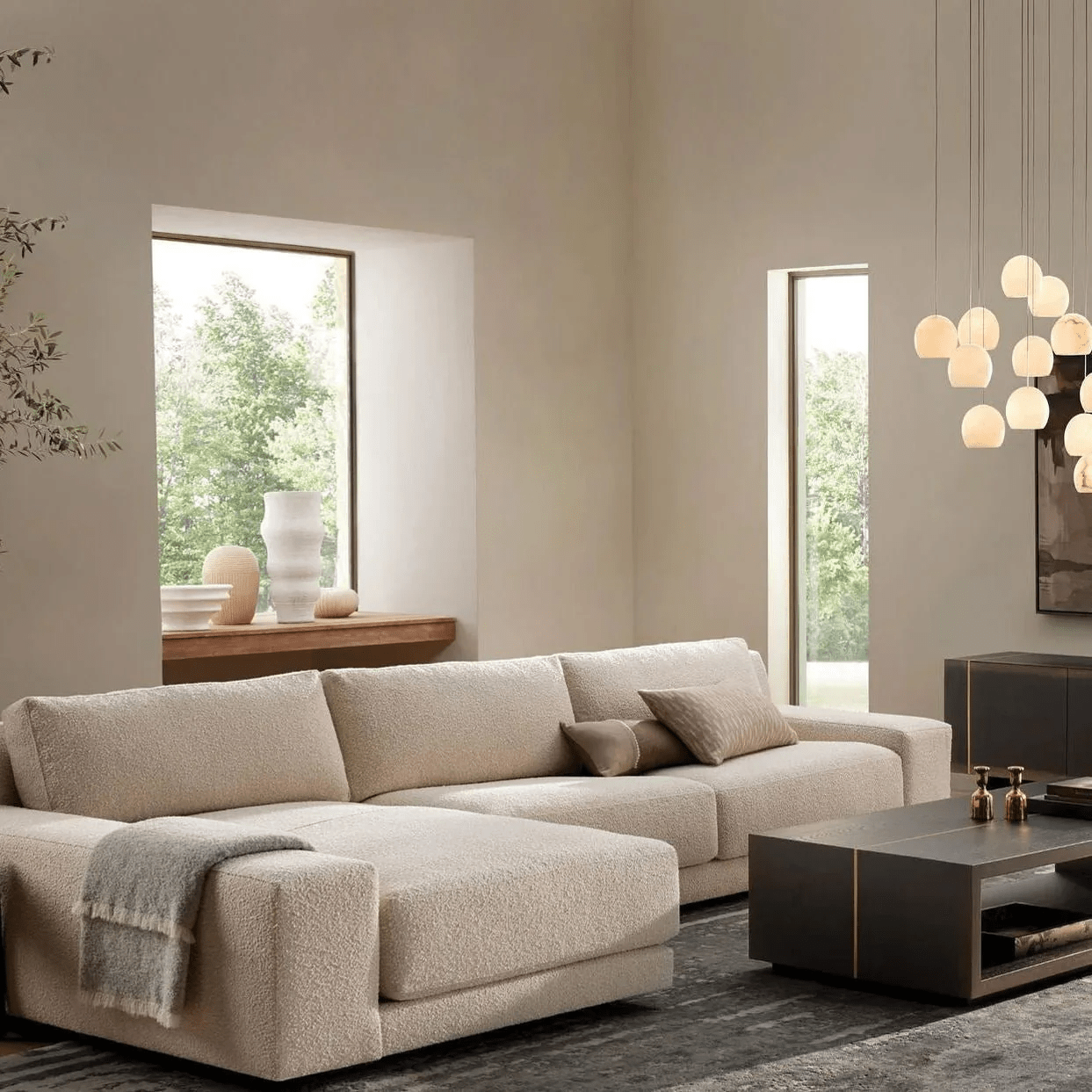 Maeva Round Chandelier 3/7/15/36 Light - Camilalamps - CA - MAEVA - 102