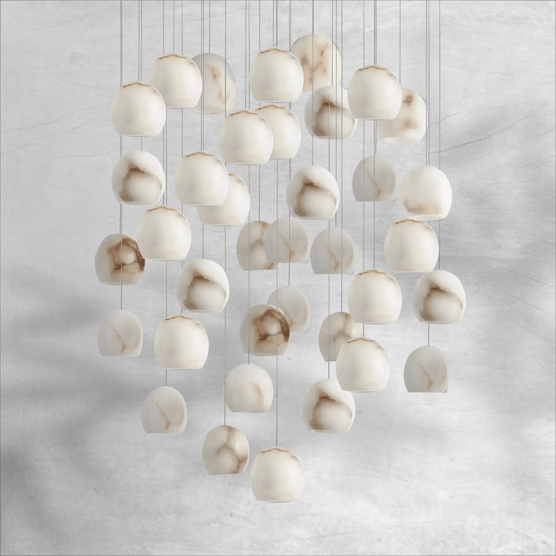 Maeva Round Chandelier 3/7/15/36 Light - Camilalamps - Ca-1CaEVa-1102