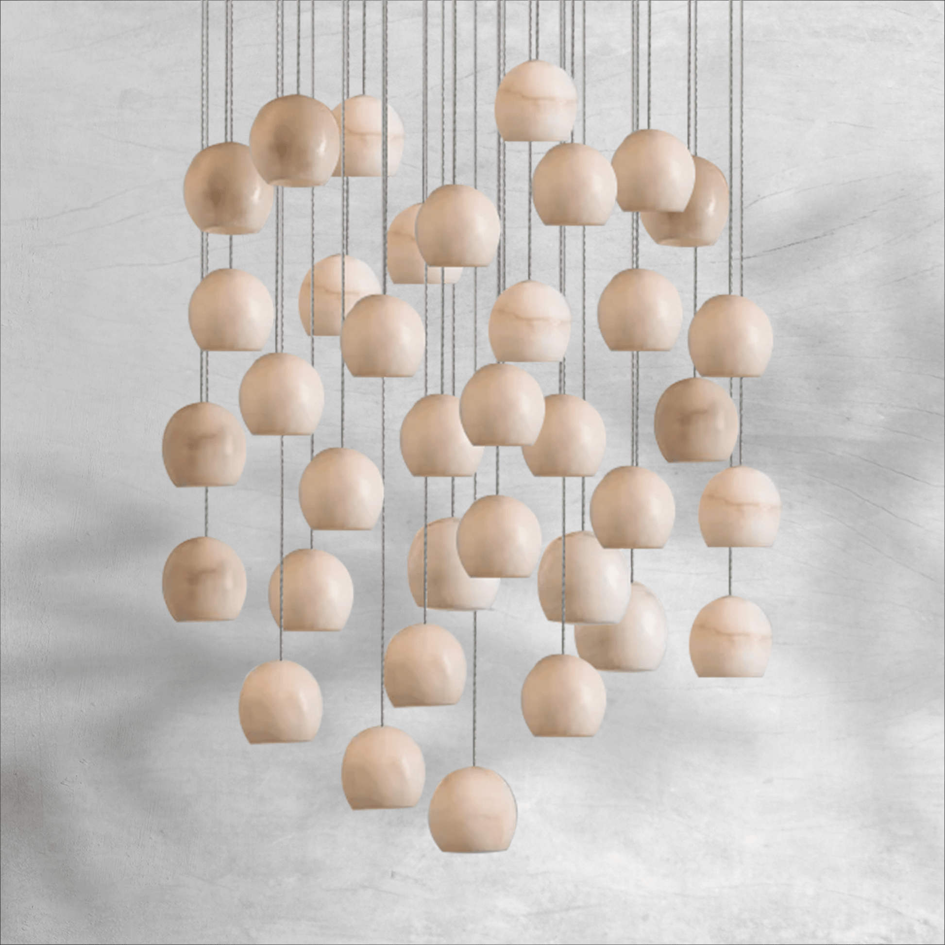 Maeva Round Chandelier 3/7/15/36 Light - Camilalamps - CA - MAEVA - 102