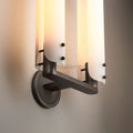 Magnolia White Shade 2 - Head Wall Sconce 16