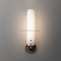 Magnolia White Shade Wall Sconce 16