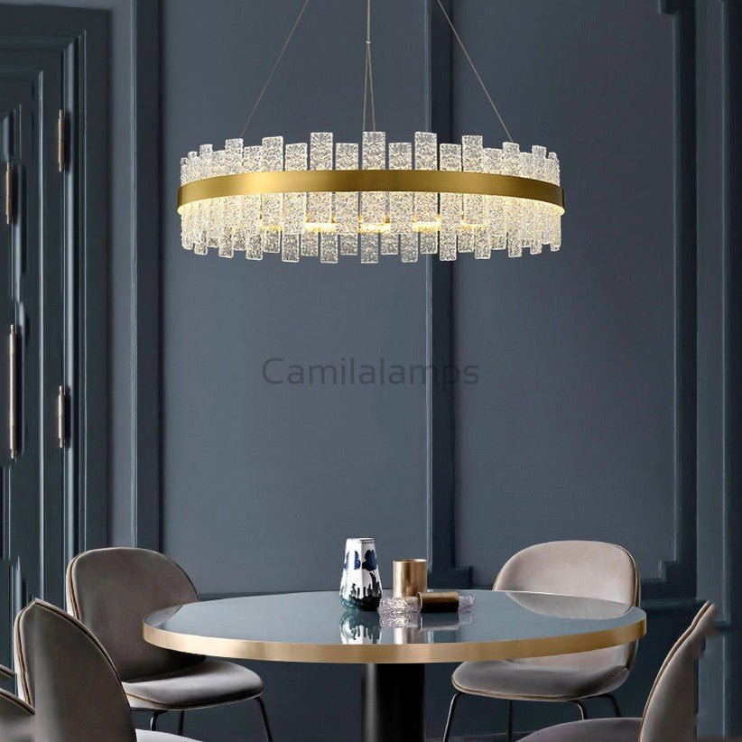 Magnus Modern Round Crystal Chandelier - Camilalamps - CAM1732