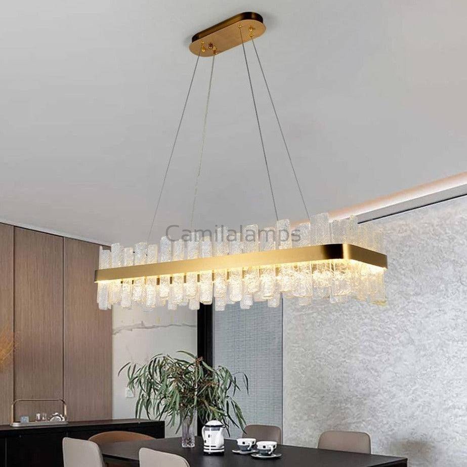Magnus Rectangular Dining Room Chandelier - Camilalamps - CAM1730