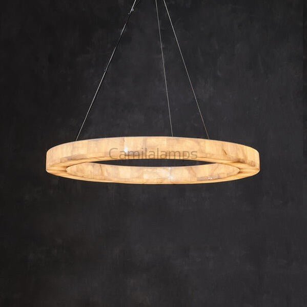 Marble Ravage Round Chandelier 40" - Camilalamps - vCa-188