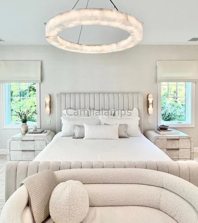 Marble Ravage Round Chandelier 40" - Camilalamps - vCa-188