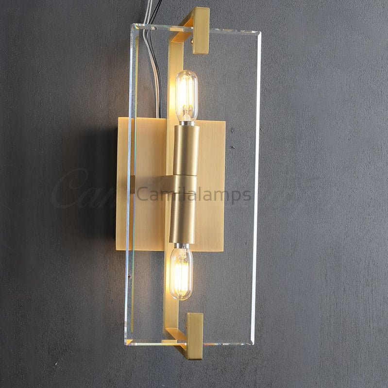 Marbuzet Glass Modern Wall Sconces - Camilalamps - CAM1528