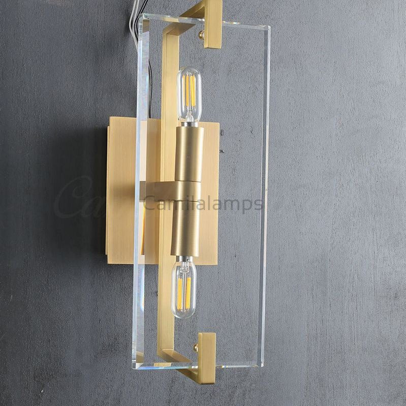 Marbuzet Glass Modern Wall Sconces - Camilalamps - CAM1528